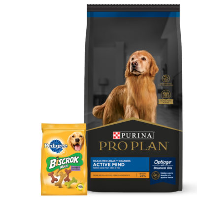 2Pro Plan Active Mind 15kg Biscrock 2021 1