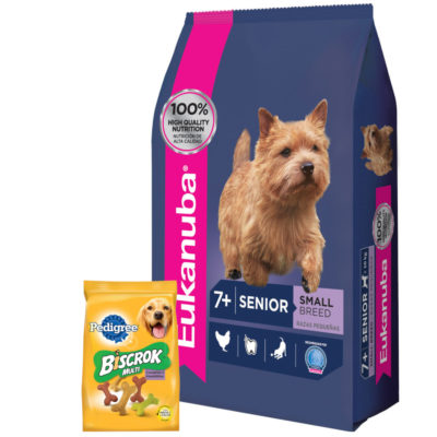 2Eukanuba Senior Pequeno Biscrok