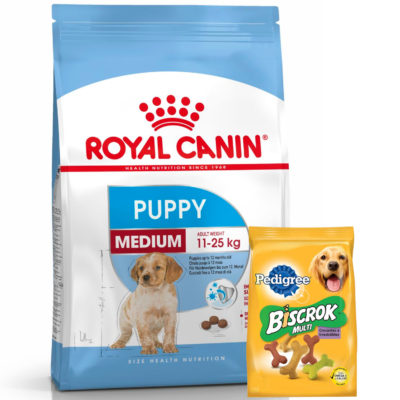 2Royal Canin Medium Junior Biscrok