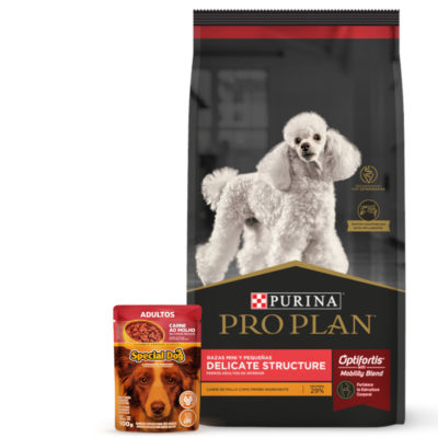 2Pro Plan Delicate Structure Raza Mini y Pequena 1 Pate