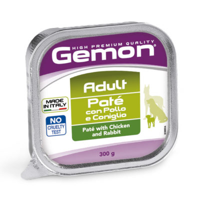 2Gemon Pate Adulto Pollo y Conejo