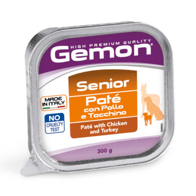2Gemon Pate Senior Pollo y Pavo