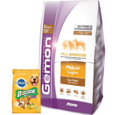 2Gemon Adulto Light con Pollo Biscrok
